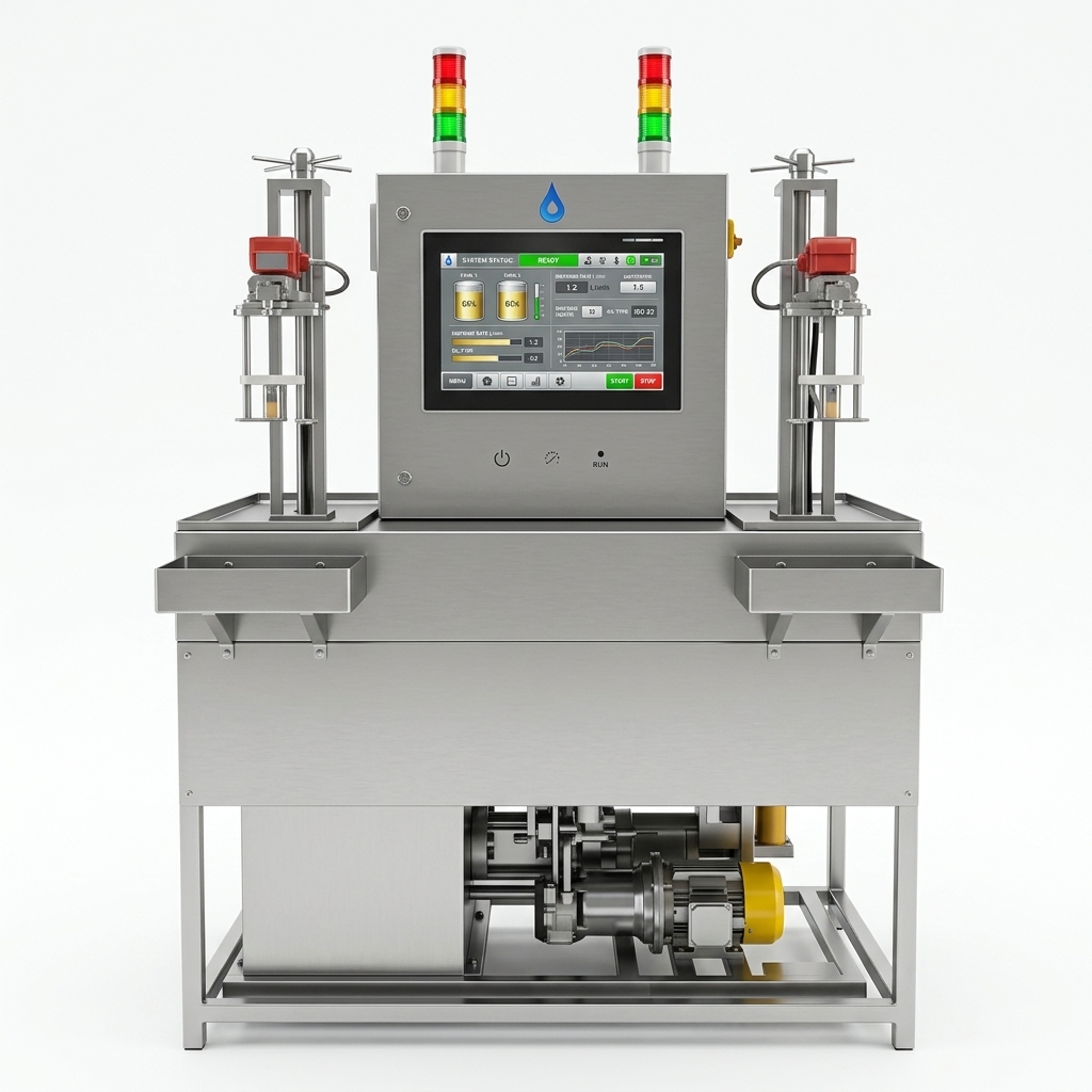 Dual Channel Oil Filling Machine
