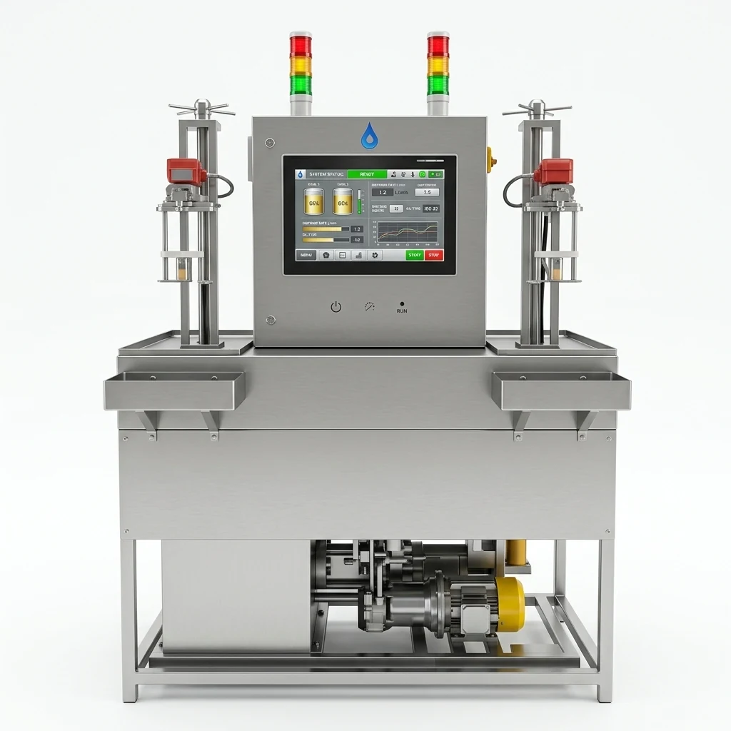 Dual Channel Oil Filling Machine